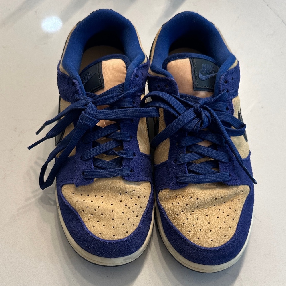 Nike Dunk Blue/Tan Suede 8W